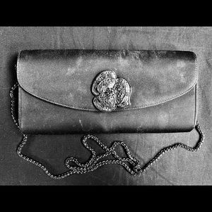 Authentic RODO Italy crystal flower clutch
